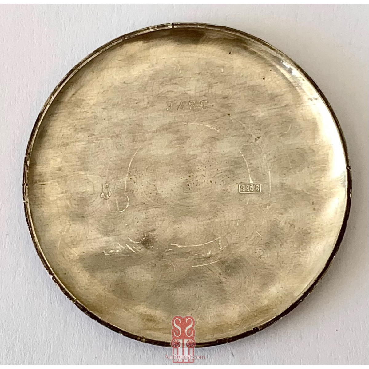 Orologio da tasca d’argento smaltato