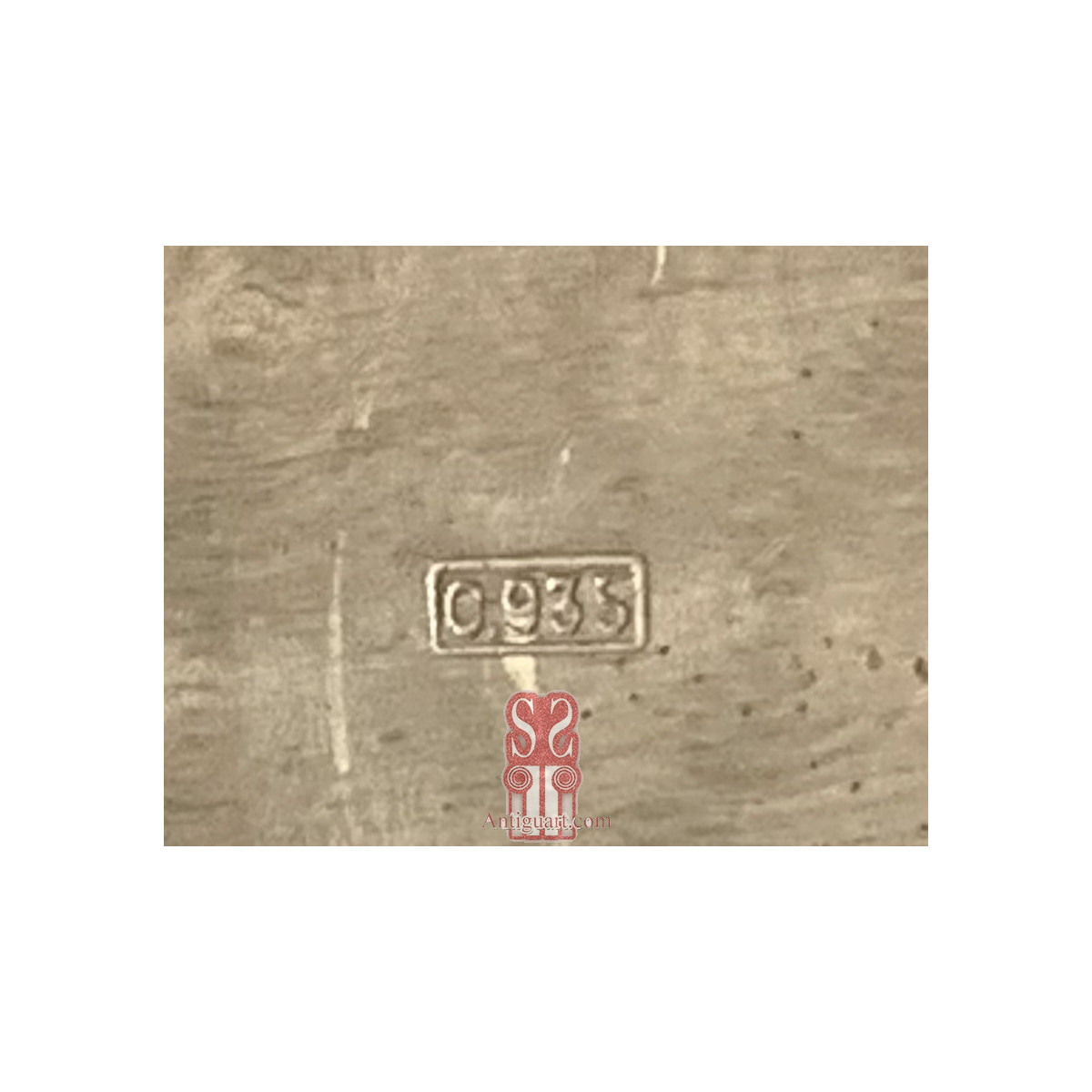 Orologio da tasca d’argento smaltato