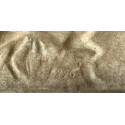 Bajo relieve, escena con perro de caza 1900 circa.