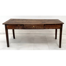 Rustic kitchen table, 19th  2