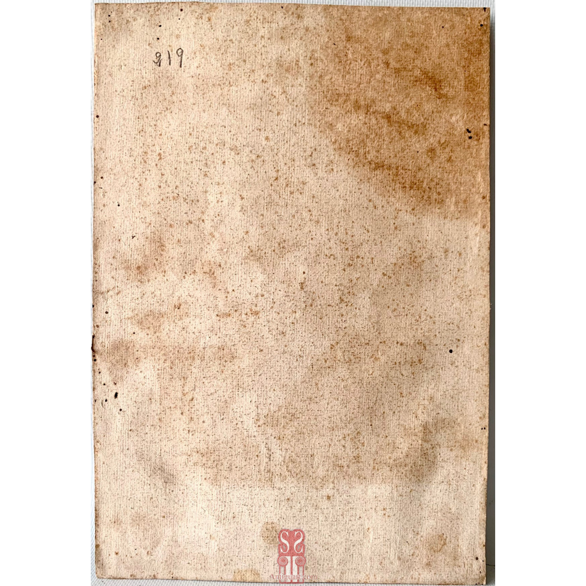 Antonio Salvador Carmona, grabado del siglo XVIII, “San Mateo apóstol”