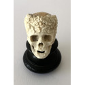 Memento mori, carved bone 19th.
