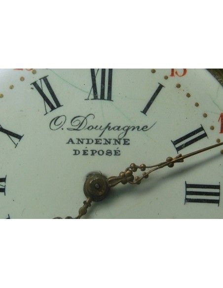 Reloj de bolsillo de plata, finales del siglo XIX.