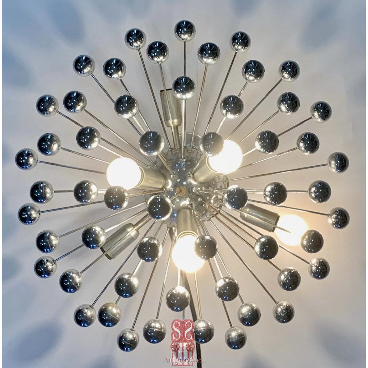 Lampara de pared o aplique Sputnik, 1970 circa.