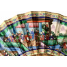 Ventaglio cinese, Canton, chiamato “mille volti” dell'800