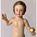 Niño Jesús de la bola del siglo XVIII.