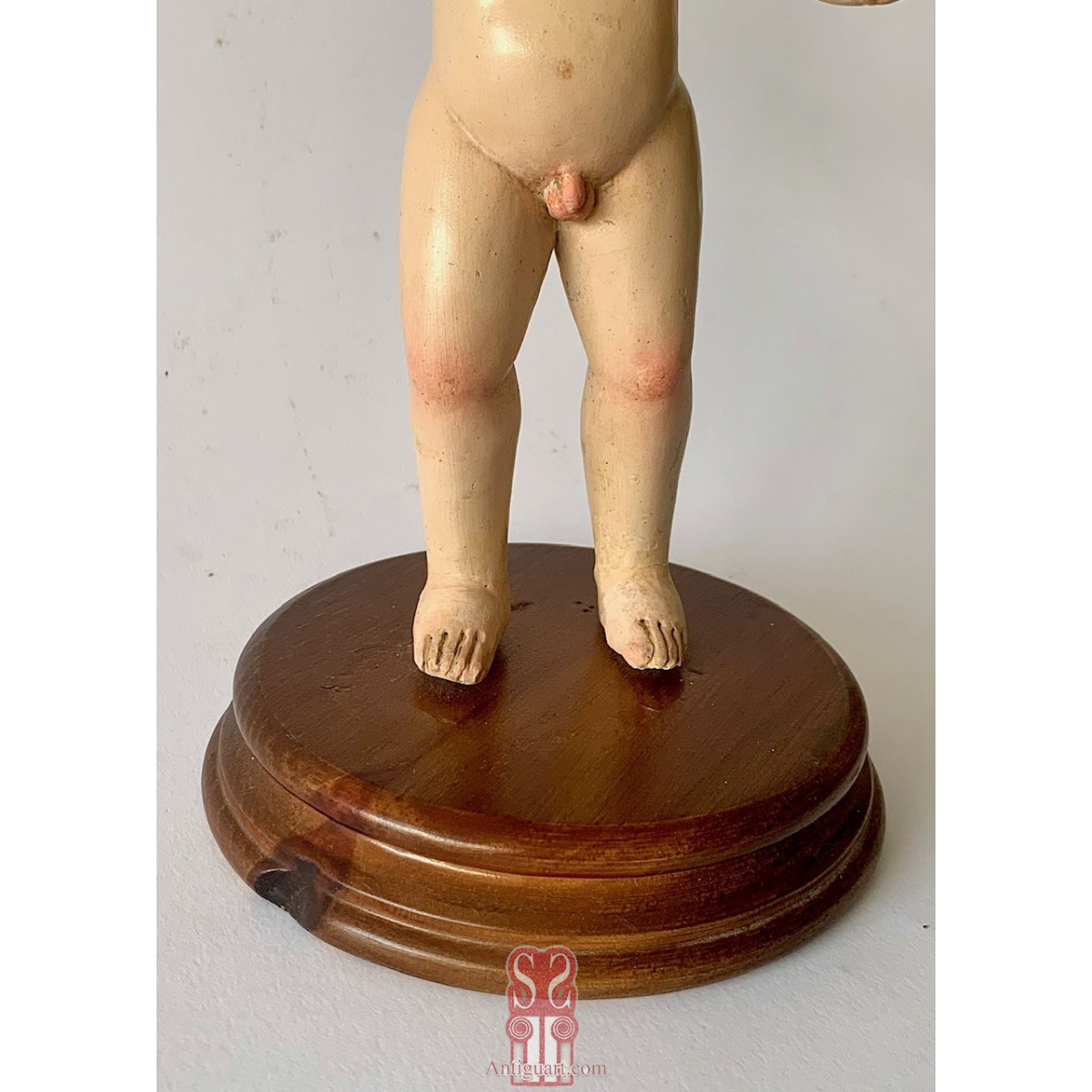 Niño Jesús de la bola del siglo XVIII.