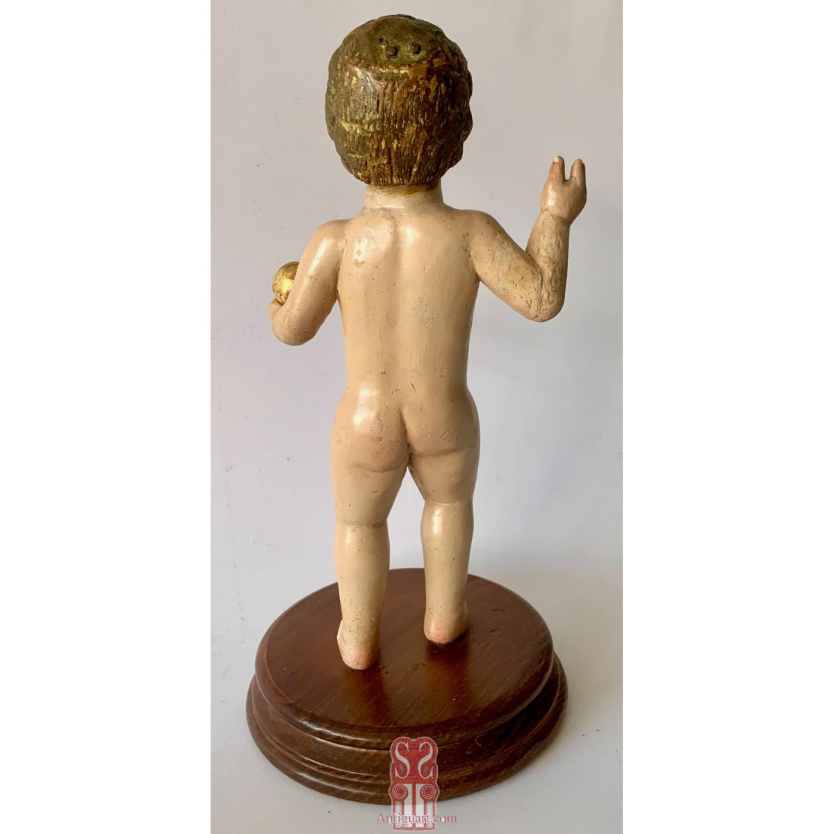 Niño Jesús de la bola del siglo XVIII.