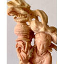Figura china de coral, principio del siglo XX (1900-1920).