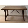 18th-century walnut refectory table