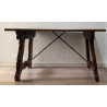18th-century walnut refectory table
