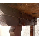 Mesa frailera de nogal del siglo XVIII.
