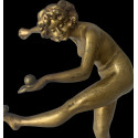 Acróbata, bronce art decó.