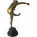 Acróbata, bronce art decó.