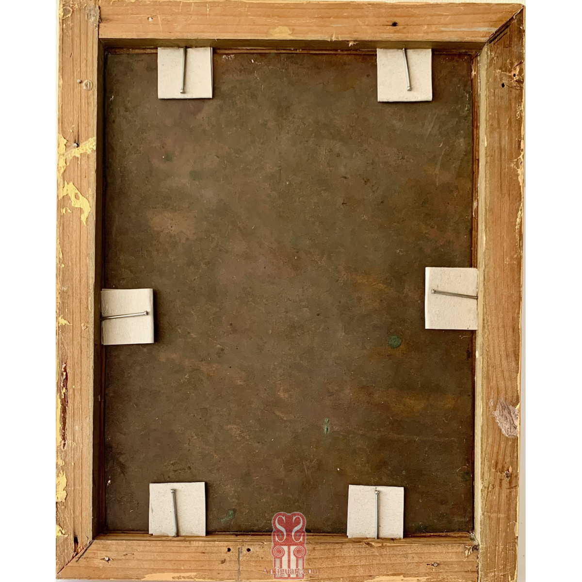 San Francisco, óleo sobre cobre del siglo XVII.