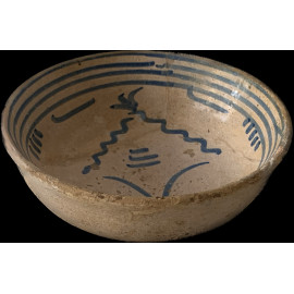 Escudilla de cerámica valenciana del siglo XVI 2