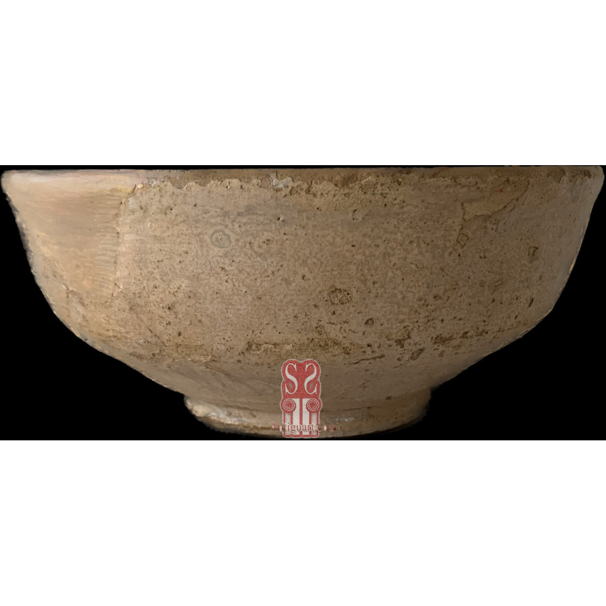 Escudilla de cerámica valenciana del siglo XVI