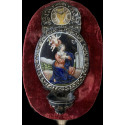 Esmalte de Limoges del siglo XVIII, Santa Giulia, Jean-Baptiste Nouailher.