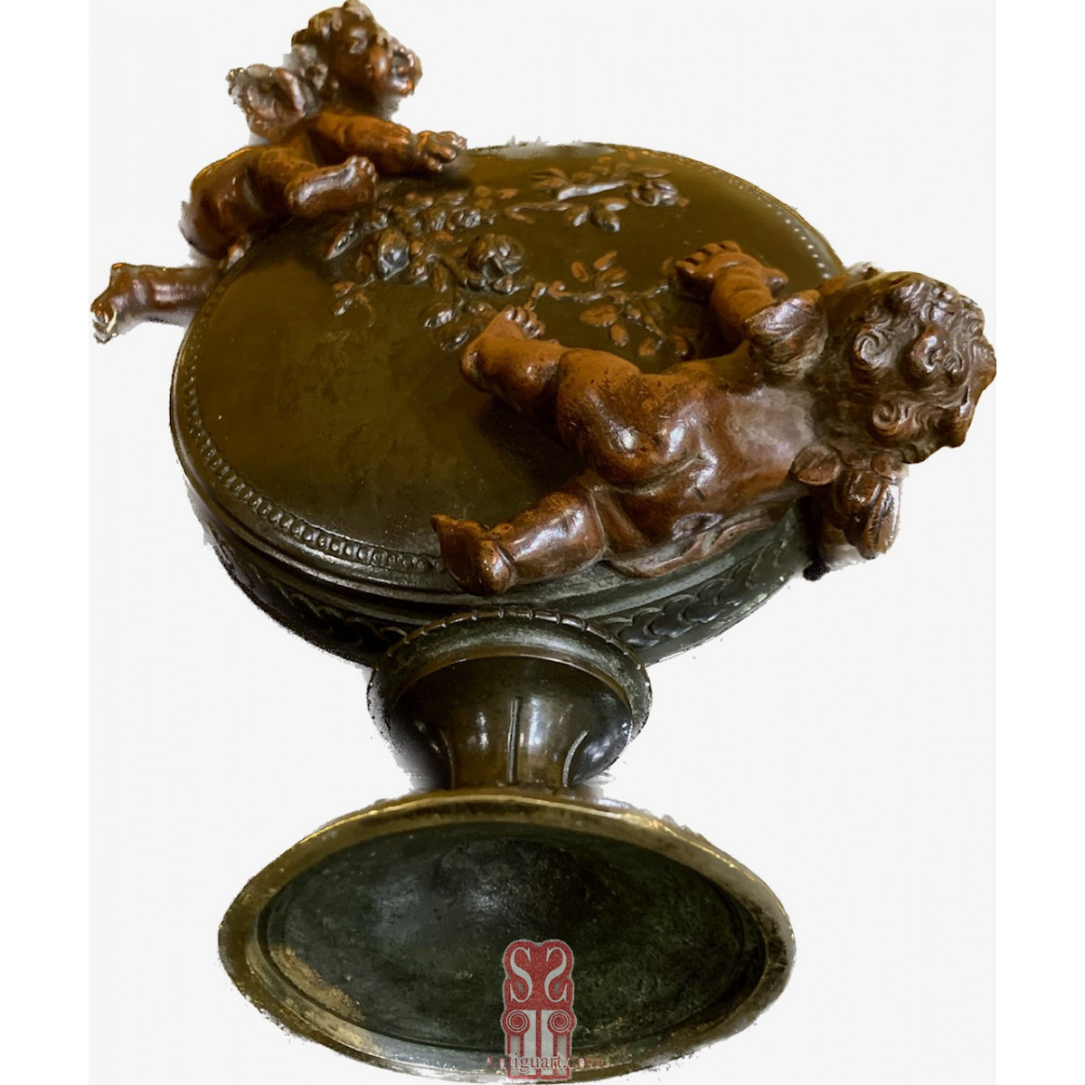 Auguste Moreau, Jarrón de bronce del siglo XIX.