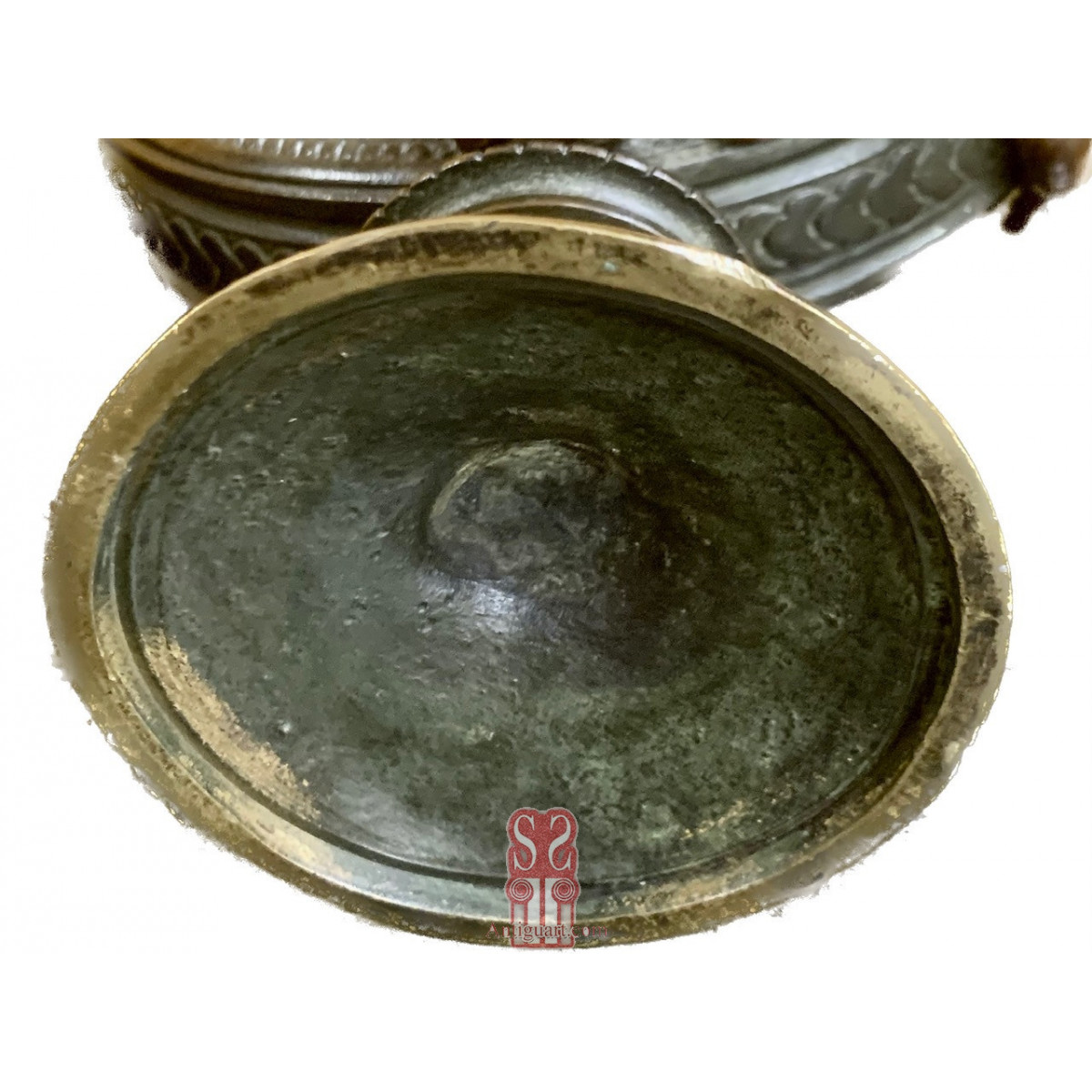 Auguste Moreau, Jarrón de bronce del siglo XIX.