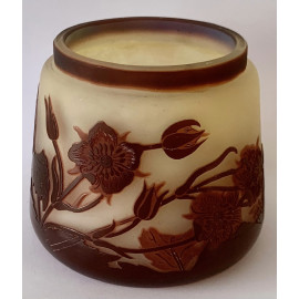 Jarrón de cristal Emile Gallé (1846 - 1904) 2