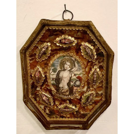 Multi Relicario del siglo XIX, 1830-50 circa.