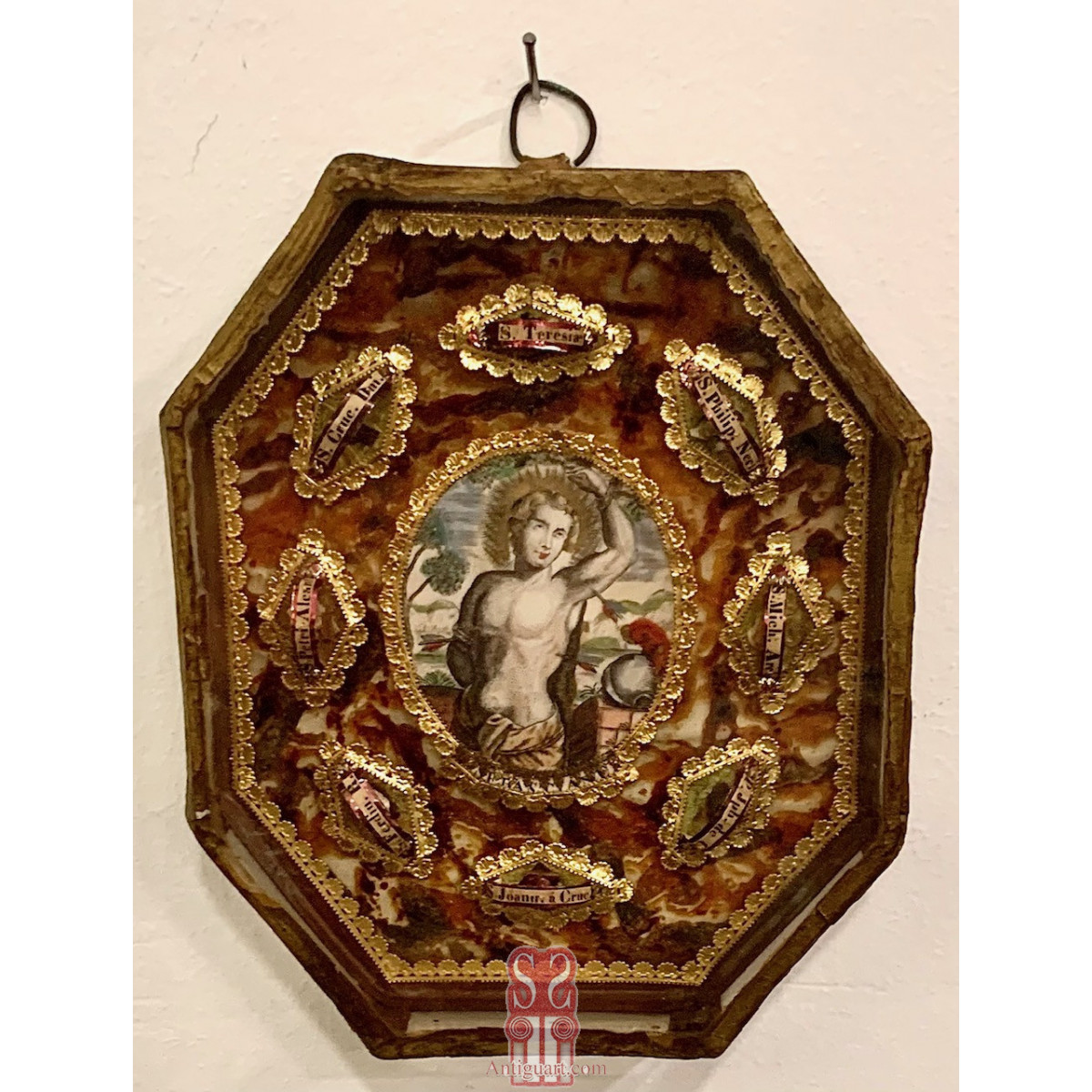 Multi Relicario del siglo XIX, 1830-50 circa.