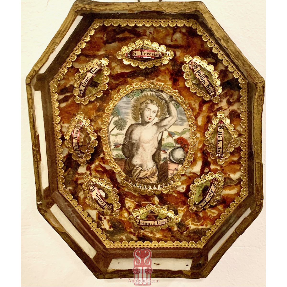 paperolle multiple-reliquary 19th