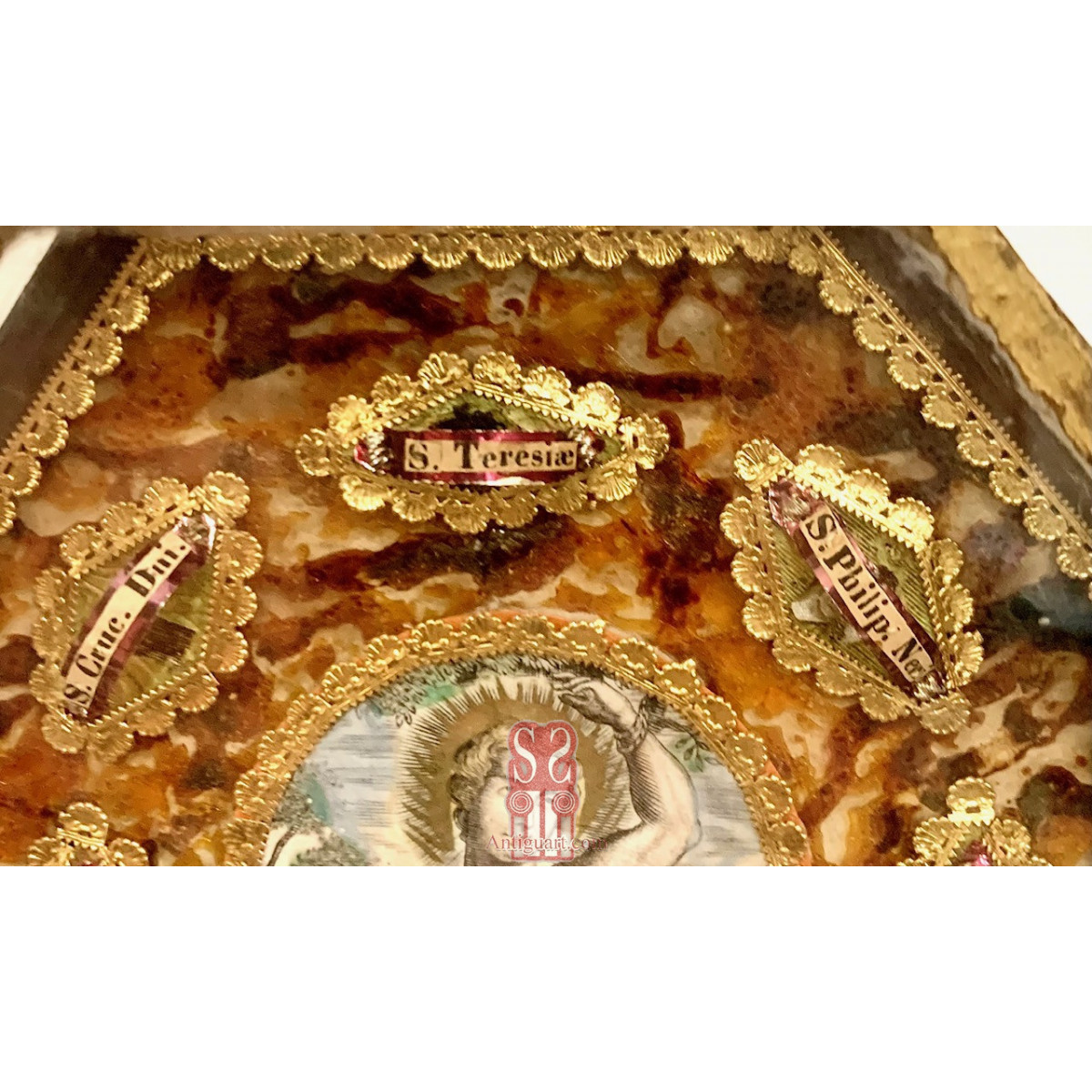 paperolle multiple-reliquary 19th