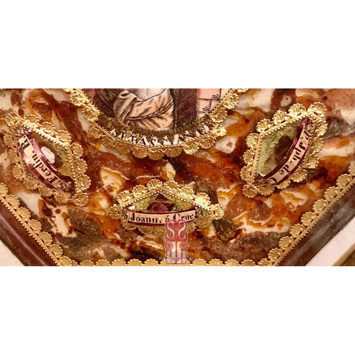 paperolle multiple-reliquary 19th