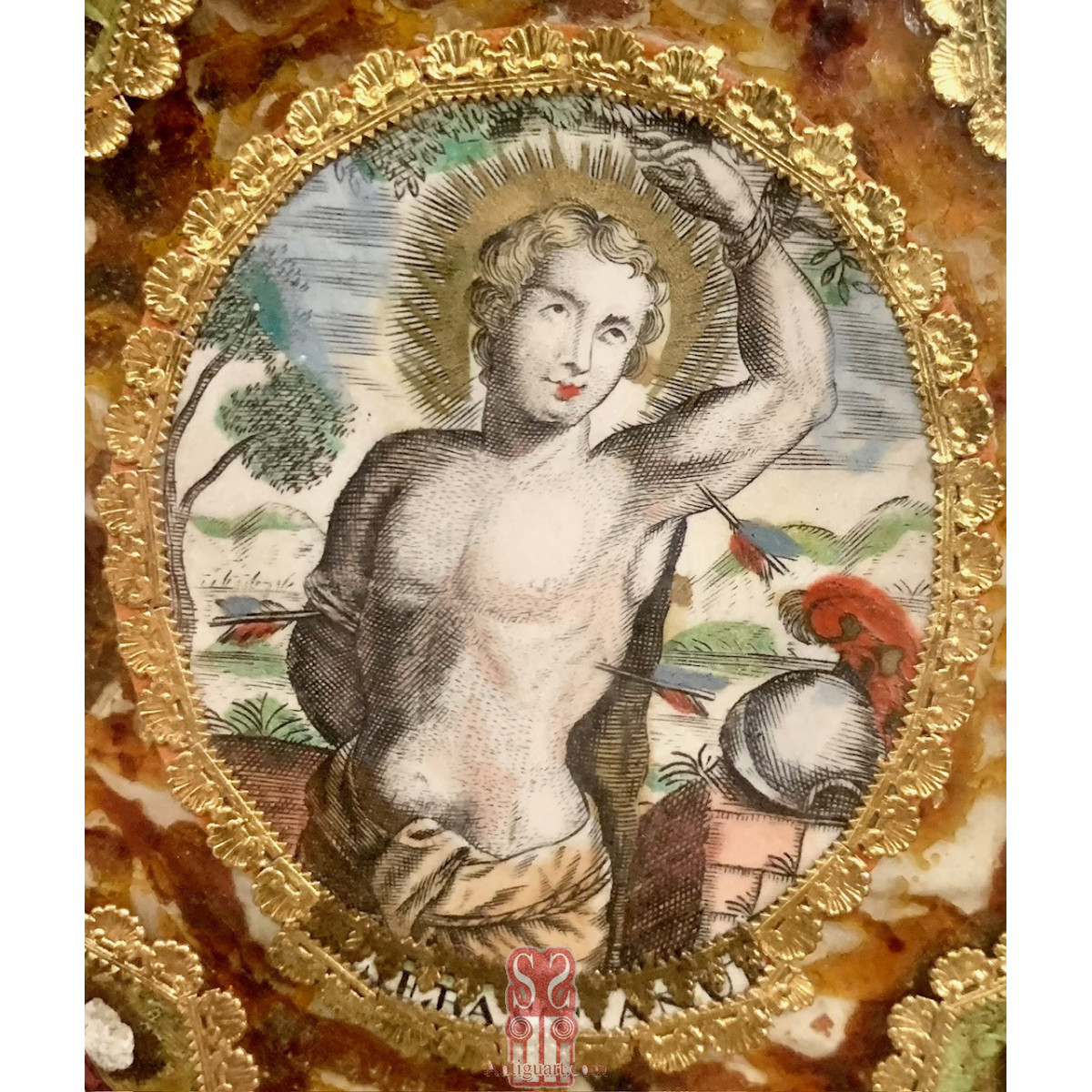 paperolle multiple-reliquary 19th