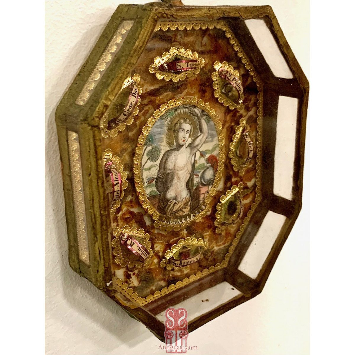 paperolle multiple-reliquary 19th