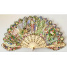 Abanico modernista finales siglo XIX.