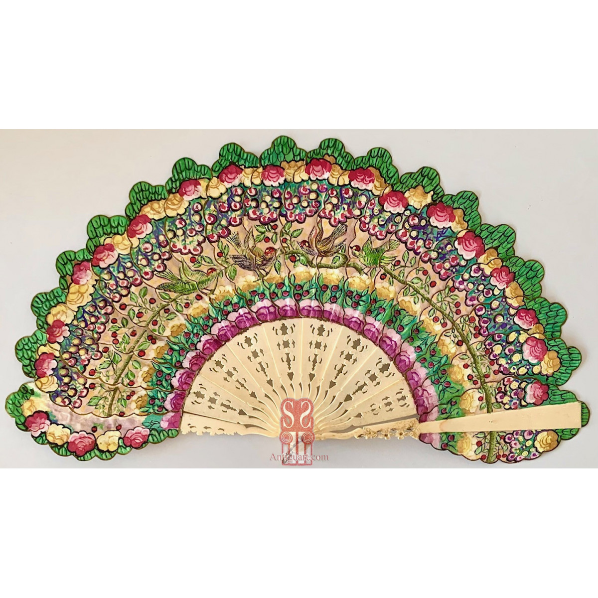 Ventaglio epoca liberty  XIX secolo.