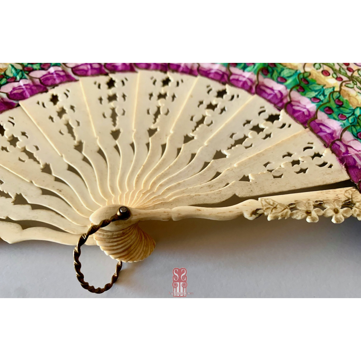 Ventaglio epoca liberty  XIX secolo.