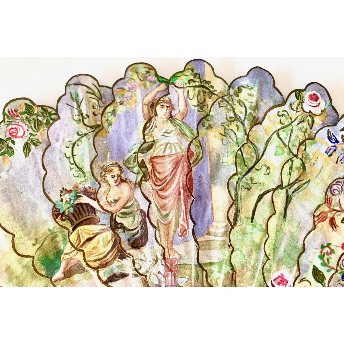 Ventaglio epoca liberty  XIX secolo.