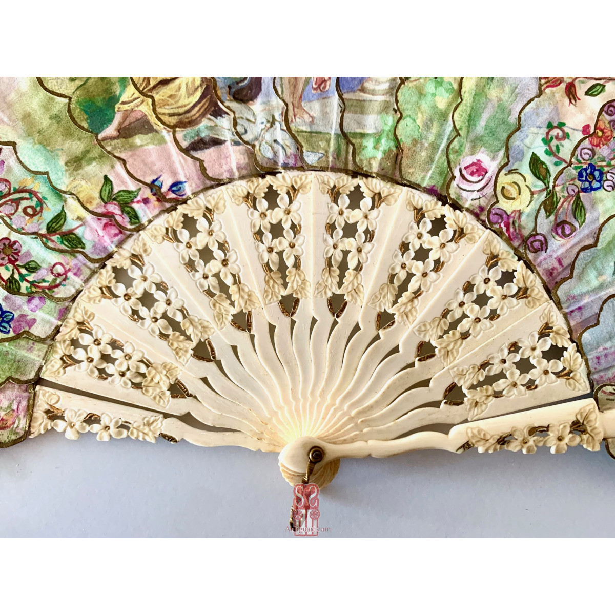 Ventaglio epoca liberty  XIX secolo.