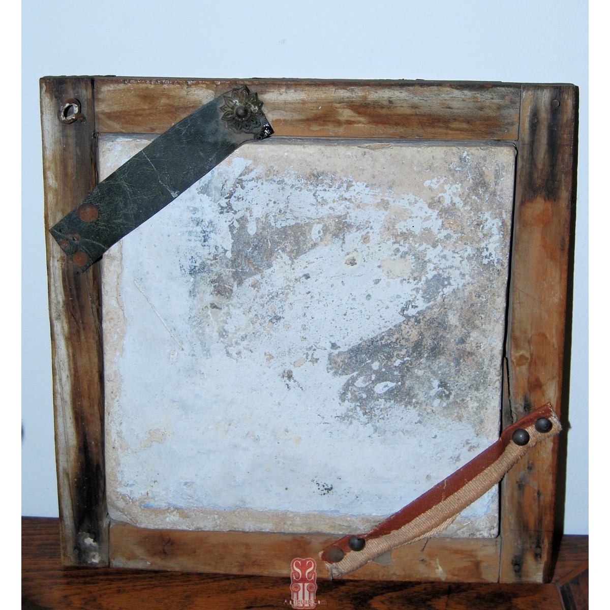 Azulejo valenciano del siglo XVIII.