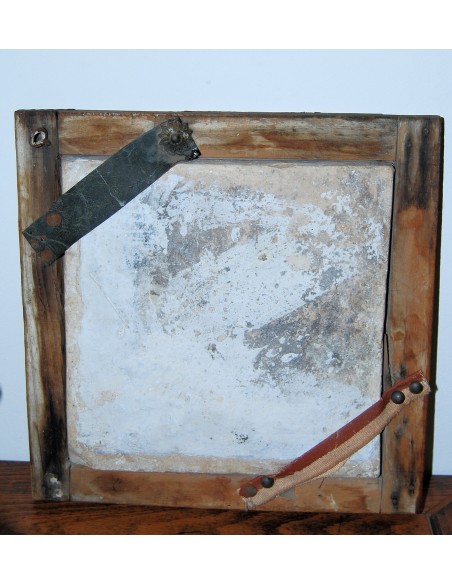 Azulejo valenciano del siglo XVIII.