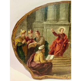 Cristo tra i dottori del tempio, scuola veneta del 600 2