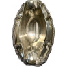 Salsera de plata francesa, del siglo XIX.