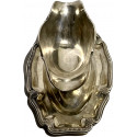 Salsera de plata francesa, del siglo XIX.
