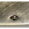 Salsera de plata francesa, del siglo XIX.