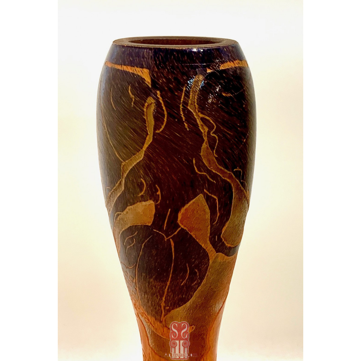 Jarrón de cristal Le verre Française, 1925 circa.