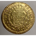 1 gold escudo coin, Fernando VII 1820.