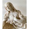 Magdalena penitente,  mármol blanco del siglo XVIII.