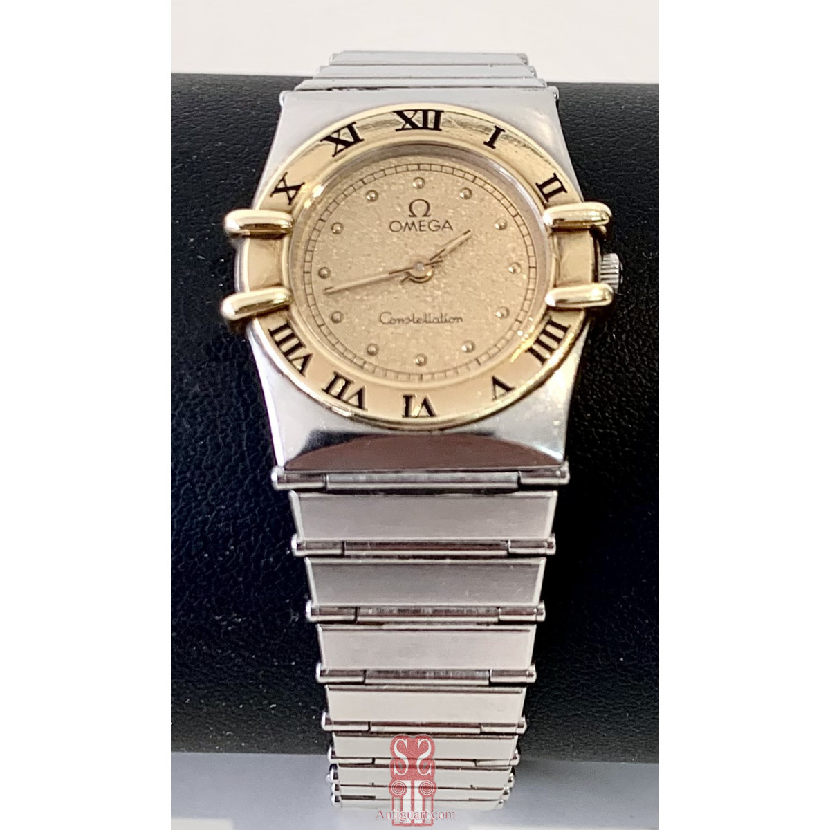 Omega Constellation women's watch, steel and 18K gold.