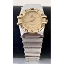 Omega Constellation women's watch, steel and 18K gold.