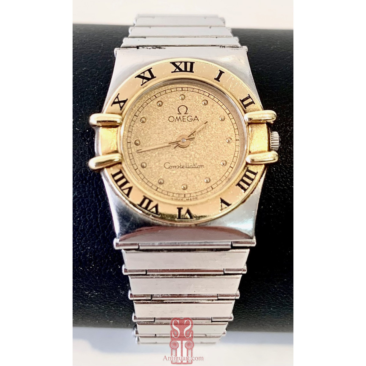 Reloj Omega Constellation de señora, acero y oro 18k.