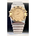 Omega Constellation women's watch, steel and 18K gold.
